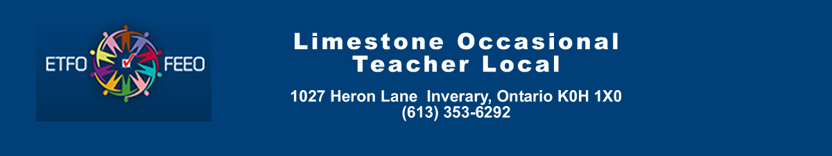 Limestone Occasional Teacher Local HOME